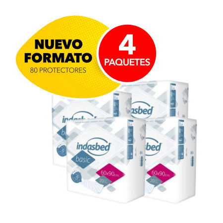 protector indasbed basic 60x90 80 uds